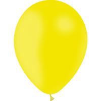 BALLON STD LATEX 10"25CM JAUNE CITRON X100