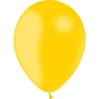 BALLON STD LATEX 10"25CM JAUNE OR X100