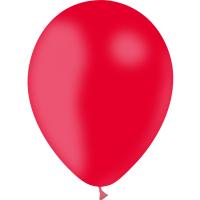 BALLON LATEX STD 28CM ROUGE X50