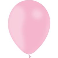 BALLON LATEX STD 28CM ROSE BONBON X50