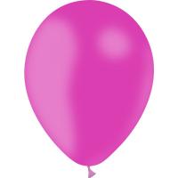 BALLON LATEX STD 28CM FUSHIA X50