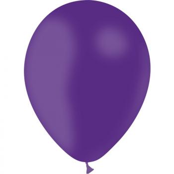 BALLON LATEX STD 28CM VIOLET X50