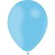 BALLON LATEX STD 28CM BLEU CIEL X50