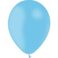 BALLON LATEX STD 28CM BLEU CIEL X50