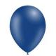 BALLON LATEX STD 28CM BLEU MARINE X50