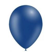 BALLON LATEX STD 28CM BLEU MARINE X50