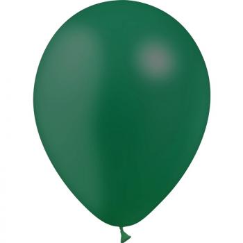 BALLON LATEX STD 28CM VERT FORÊT X50