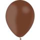 BALLON LATEX STD 28CM CHOCOLAT X50