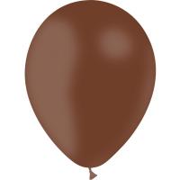 BALLON LATEX STD 28CM CHOCOLAT X50