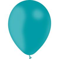 BALLON LATEX STD 28CM TURQUOISE X50