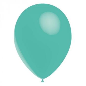 BALLON LATEX TURQUOISE 28CM X12