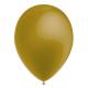 BALLON LATEX METAL OR 25CM X12