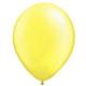 BALLON STD LATEX 12"30CM JAUNE CITRON X100