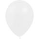 BALLON LATEX STD 12"30CM BLANC X10