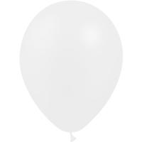 BALLON LATEX STD 12"30CM BLANC X10