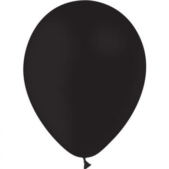 BALLONS LATEX NOIR 5" 13CM X25