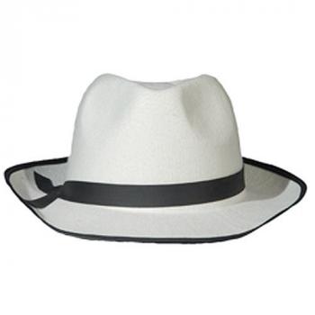 CHAPEAU BORSALINO BLANC FEUTRE