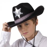 CHAPEAU SHERIFF JUNIOR NOIR