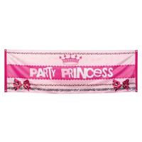 BANNIERE PRINCESSE PARTY 74X220CM POLYESTER