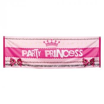 BANNIERE PRINCESSE PARTY 74X220CM POLYESTER