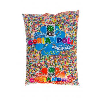 CONFETTIS MULTICOLORES 1KG