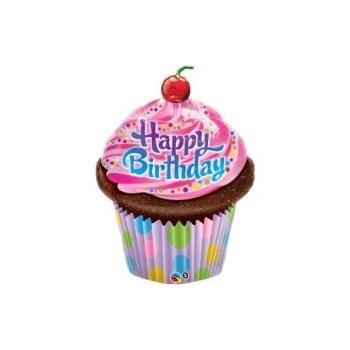 BALLON ALU FORME CUPCAKE 35" 89cm