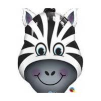 BALLON ALU FORME ZEBRE 32" 81cm