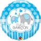 BALLON ALU ROND C'EST 1 GARCON 18" 46cm