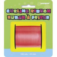 RUBAN A FRISER 91,4M ROUGE