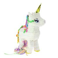 PINATA LICORNE BLANCHE A TIRER