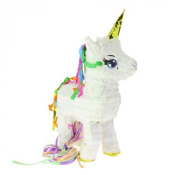 PINATA LICORNE BLANCHE A TIRER