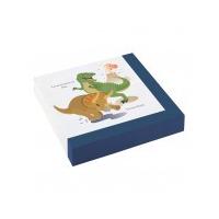 SERVIETTES DINOSAURE 33X33XM x20