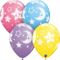 6 BALLONS LATEX BABY SHOWER 11"28cm