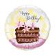 BALLON ALU BIRTHDAY CAKE 18"45CM