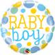 BALLON ALU BABY BOY POIS 18" 46cm