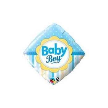 BALLON ALU BABY BOY 9" 23cm