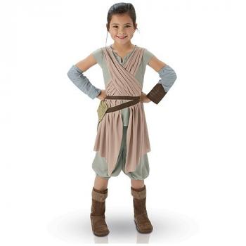 DEGUISEMENT LUXE REY STAR WARS 7/8ANS