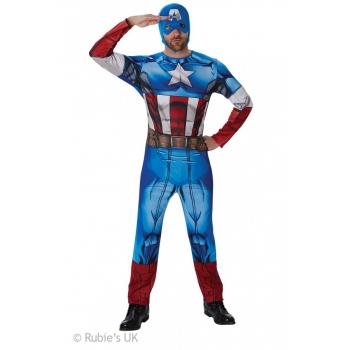 COSTUME ADULTE CAPTAIN AMERICA STD