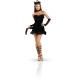 COSTUME SEXY CHATTE NOIRE T.S