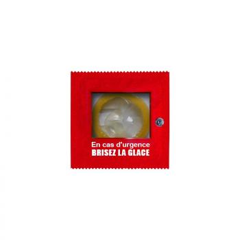 PRESERVATIF EN CAS D'URGENCE BRISEZ LA GLACE