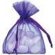 SACHET ORGANDI VIOLET X10