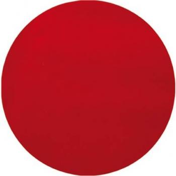 SET DE TABLE ROND Ø 34 CM ROUGE X50