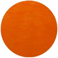 SET DE TABLE ROND Ø 34 CM ORANGE X50