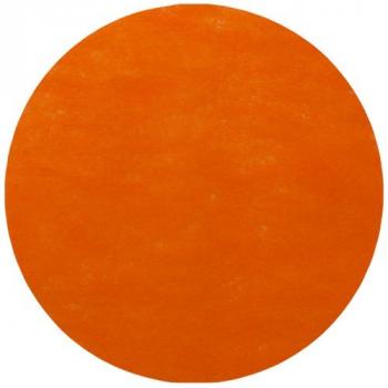 SET DE TABLE ROND Ø 34 CM ORANGE X50