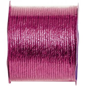 CORDON LAITONNE 20M METAL FUSHIA