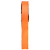 SATIN DOUBLE FACE 25MM X25M ORANGE