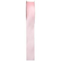 SATIN DOUBLE FACE 25MM X25M ROSE