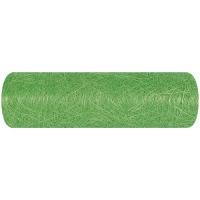 CHEMIN DE TABLE ABACA VERT 30CMX 5M