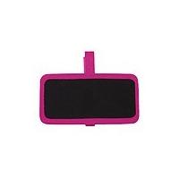 PORTE NOM ARDOISE FUCHSIA X12