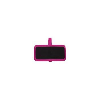 PORTE NOM ARDOISE FUCHSIA X12